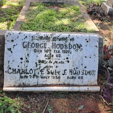 HODSDON George -1927 & Charlotte Sophie -1956
