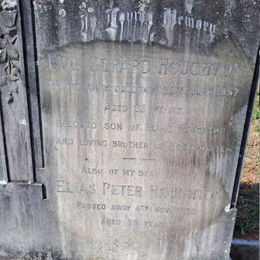 HOUGHTON Eve Gerard -1957 :: HOUGHTON Elias Peter -1960