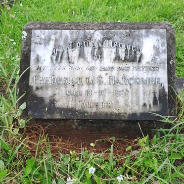 HARCOMBE Frederick G.S. -1956