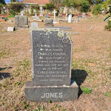 JONES Charles Gordon -1959 :: JONES Cyrus Beresford -1954