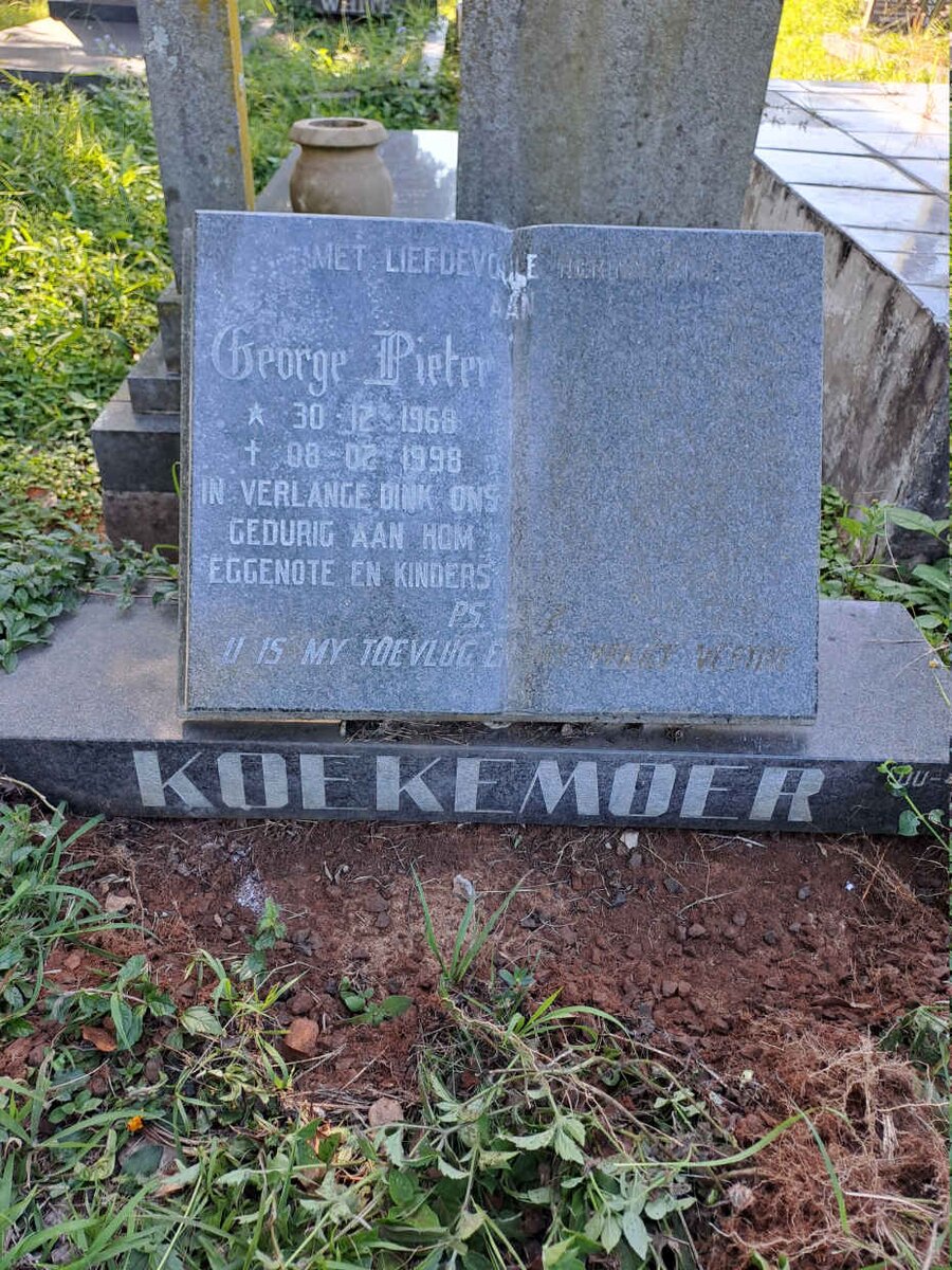 KOEKEMOER George Pieter 1968-1998