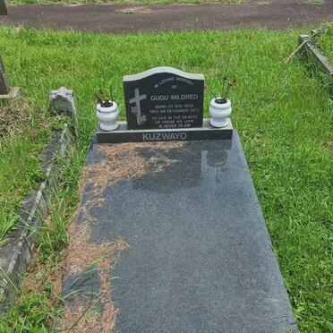 KUZWAYO Gugu Mildred 1928-2013