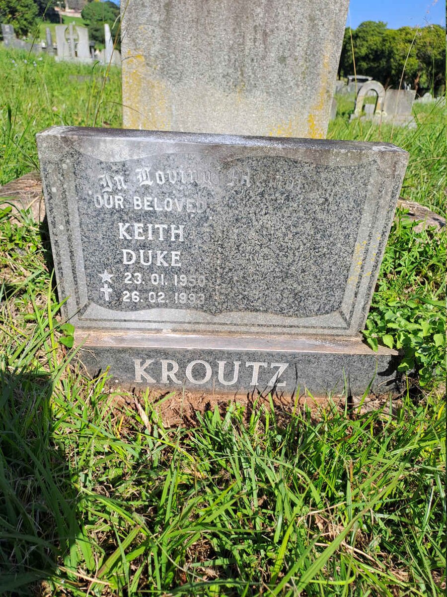 KROUTZ Keith Duke 1950-1993