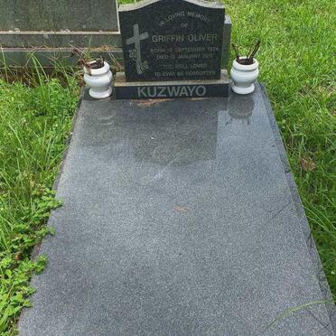 KUZWAYO Griffin Oliver 1924-2011