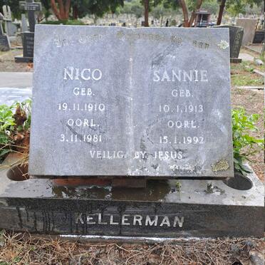 KELLERMAN Nico 1910-1981 & Sannie 1913-1992