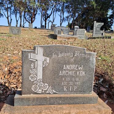 KOK Andrew Archie -1981