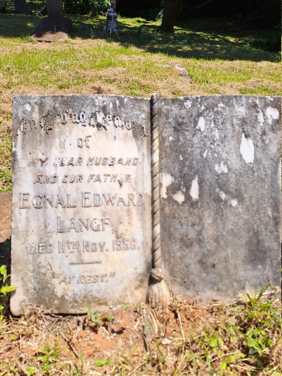 LANGE Egnal Edward -1956