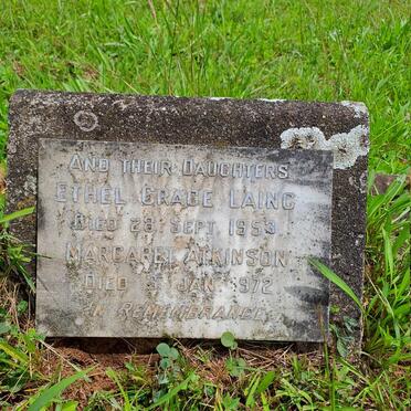 LAING Ethel Grace -1953 :: ATKINSON Margaret -1972