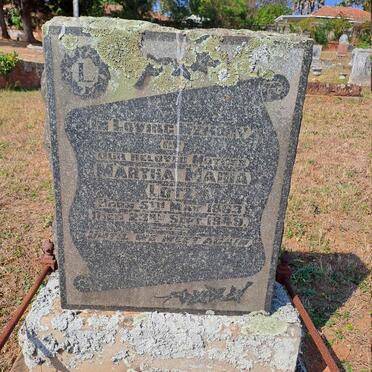 LOTZ Martha Maria 1863-1949