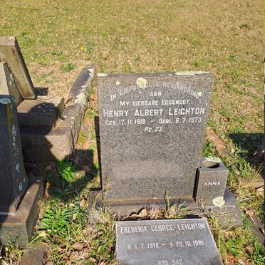 LEIGHTON Henry Albert 1918-1973 :: LEIGHTON Fredrik George 1912-1981