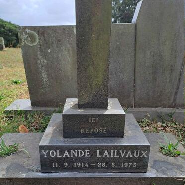 LAILVAUX Yolande 1914-1975