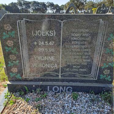 LONG Yvonne Veronica 1947-1996