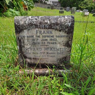 MCKENZIE Richard -1948 :: MCKENZIE Frank -1943