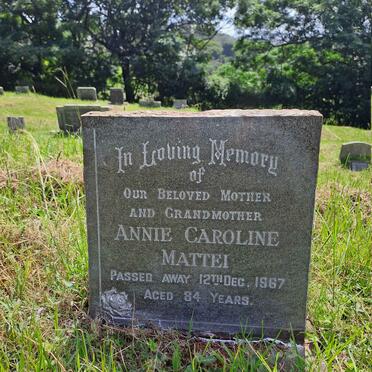 MATTEI Annie Caroline -1967