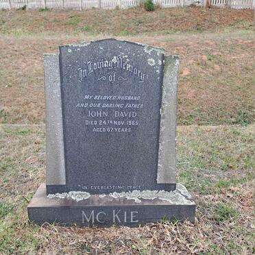 MCKIE John David -1965