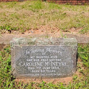 McINTYRE Caroline -1954