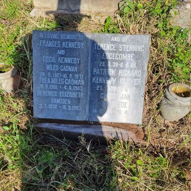 MILES-CADMAN :: RAMSDEN :: EDGECOMGE :: OLIVER :: DE GOEDE_1