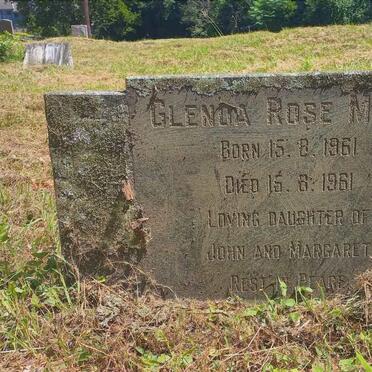 MARY Glenoa Rose 1961-1961