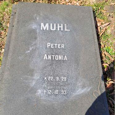MUHL Peter Antonia 1929-1993