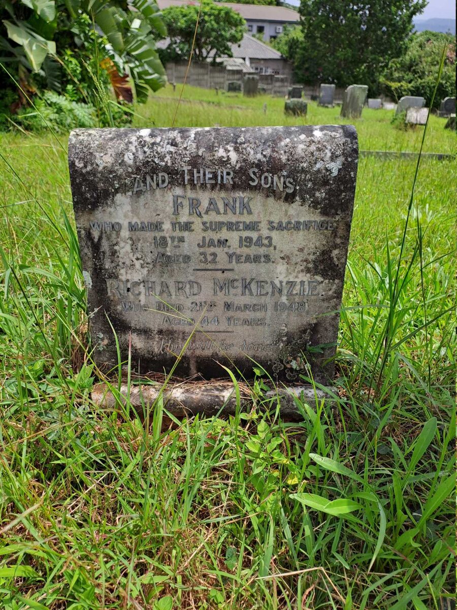 MCKENZIE Richard -1948 :: MCKENZIE Frank -1943