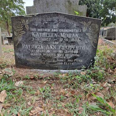 MORAN Kathleen 1907-1980 :: CLAPPERTON Patricia Ann 1935-1986