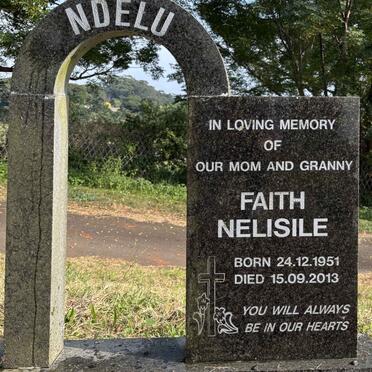 NDELU Faith Nelisile 1951-2013