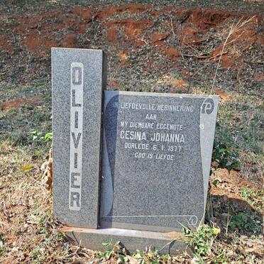 OLIVIER Gesina Johanna -1977