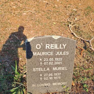 O'REILLY Maurice Jules 1925-2001 & Stella Muriel 1937-1975