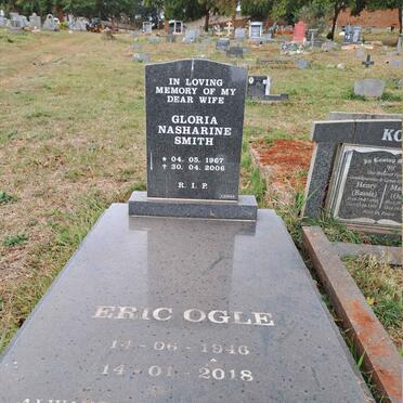 OGLE Eric 1947-2018 :: SMITH Gloria Nasharine 1967-2006 