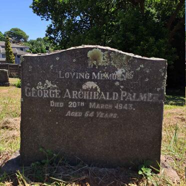 PALMER George Archibald -1943