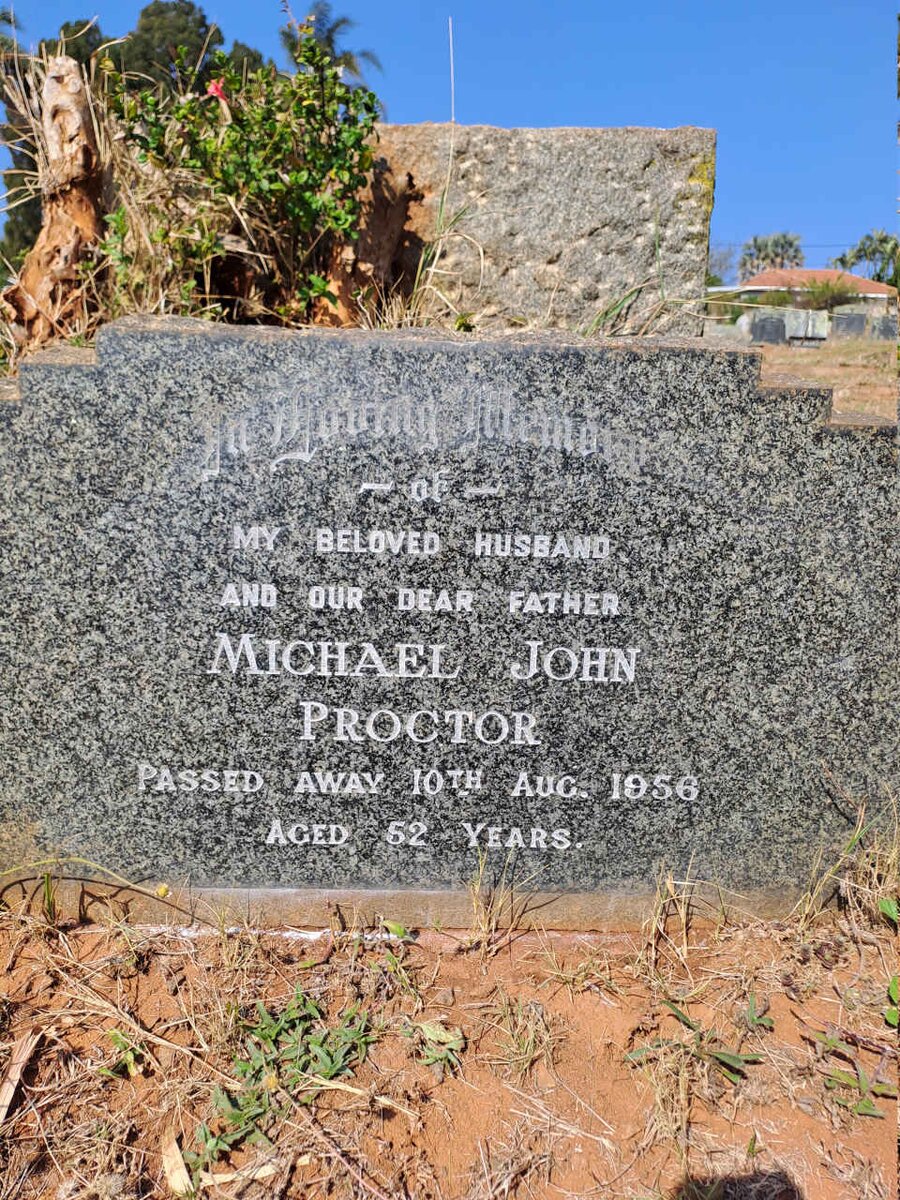 PROCTOR Michael John -1956