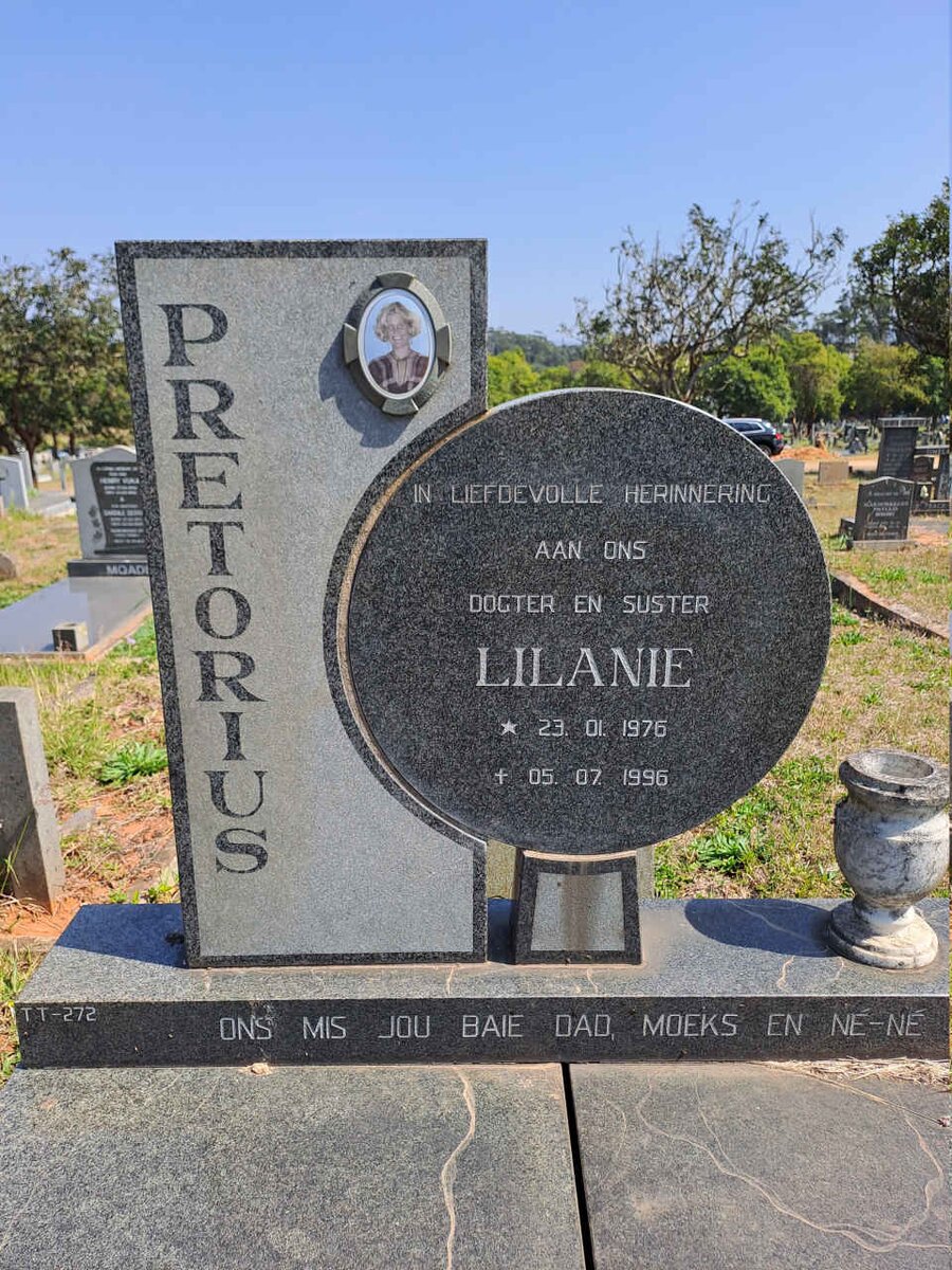 PRETORIUS Lilanie 1976-1996