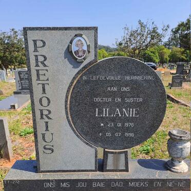 PRETORIUS Lilanie 1976-1996