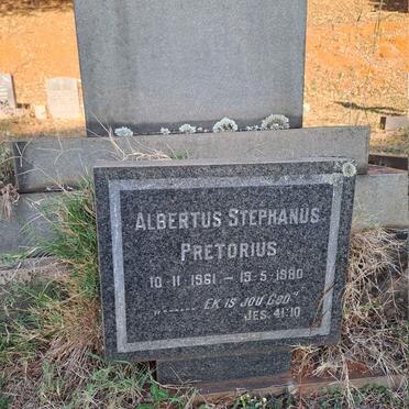 PRETORIUS Albertus Stephanus 1961-1980