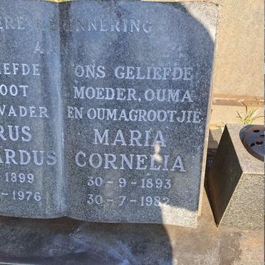 PETTIT Maria Cornelia 1893-1982