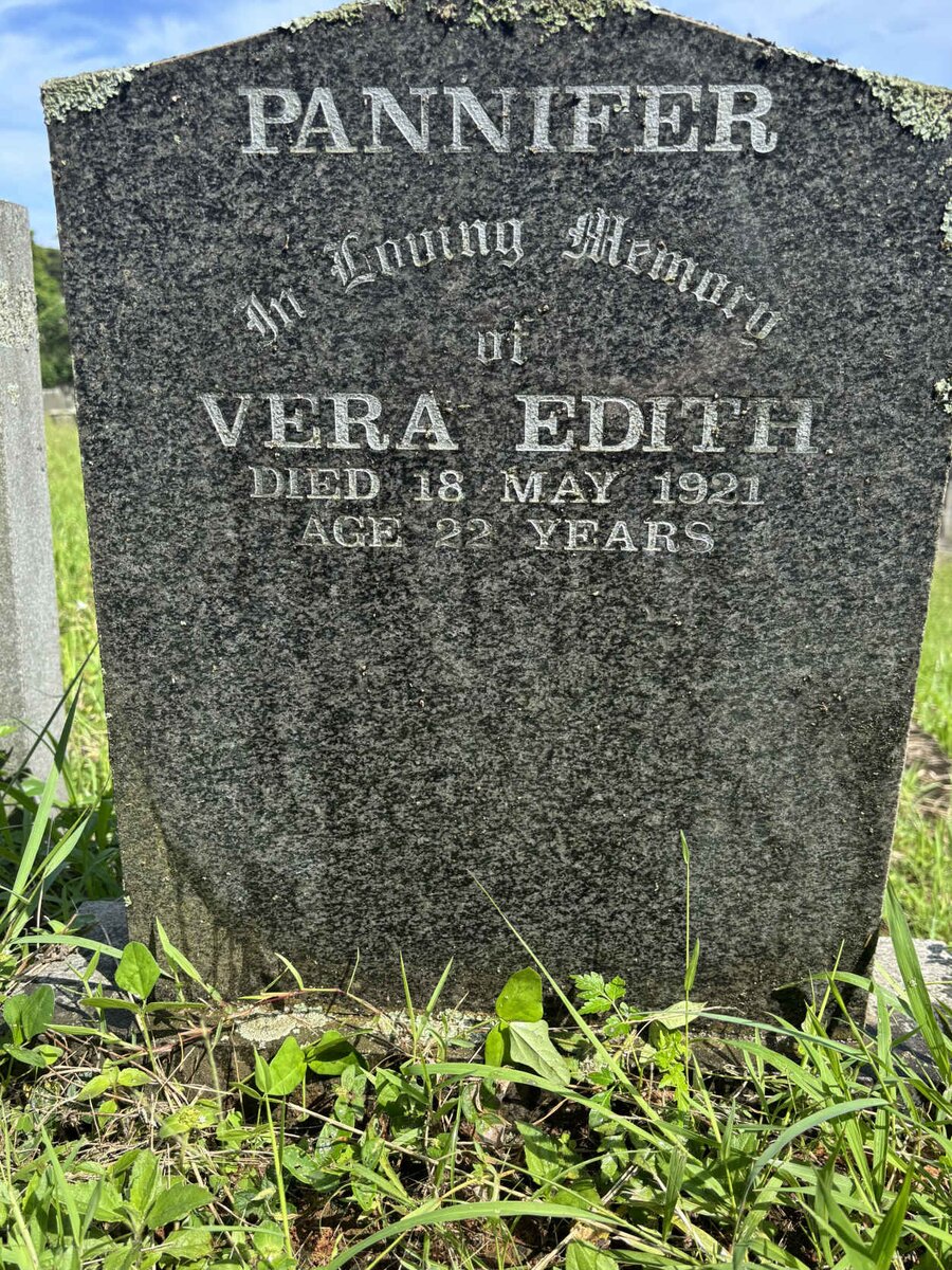 PANNIFER Vera Edith -1921
