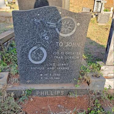 PHILLIPS John 1950-1981