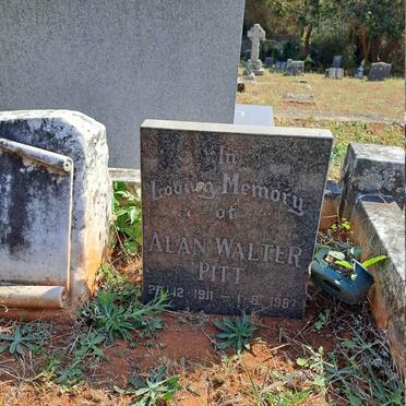 PITT Alan Walter 1911-1987