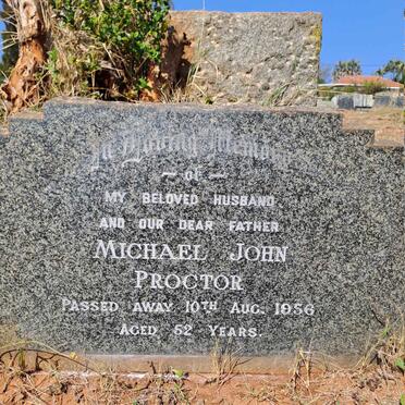 PROCTOR Michael John -1956