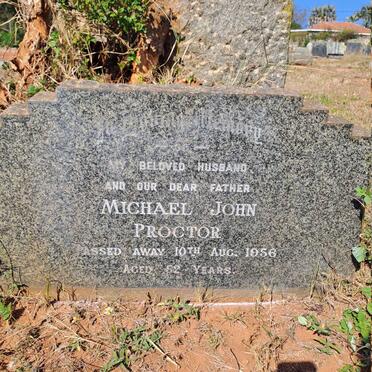 PROCTOR Michael John -1956