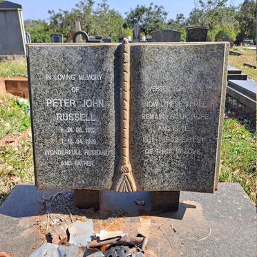 RUSSELL Peter John 1952-1999