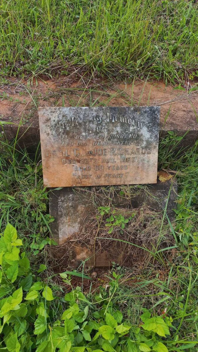 RICHARDS Cecil Claude -1965