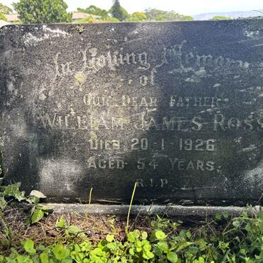 ROSS William James -1926