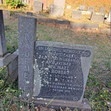 RADEMEYER Michael Robert 1949-1983