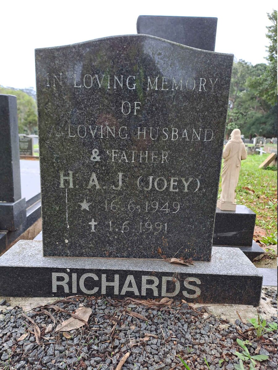 RICHARDS H.A.J. 1949-1991