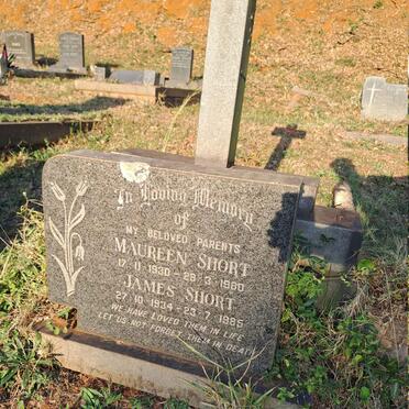 SHORT James 1934-1985 & Maureen 1930-1980