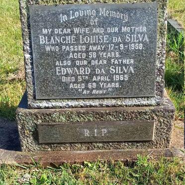 SILVA Edward, da -1965 & Blanche Louisa -1958 