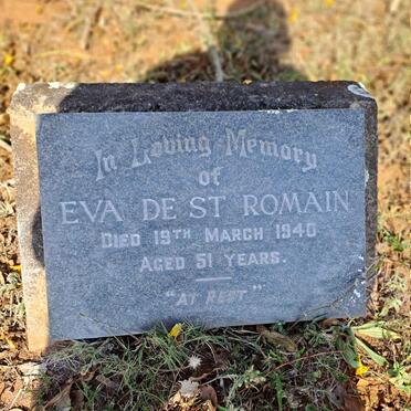 STROMAIN Eva, de -1940