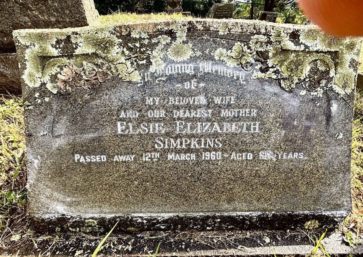 SIMPKINS Elsie Elizabeth -1960