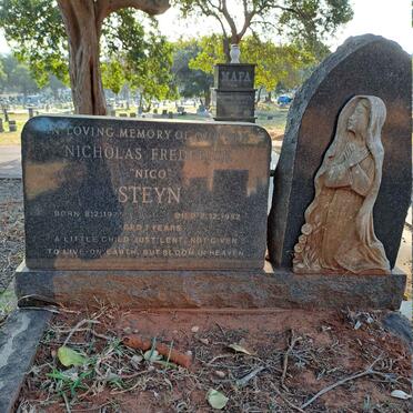 STEYN Nicholas Frederick 1975-1982